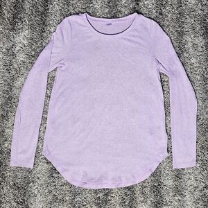 SM Old Navy Relaxed Plush-Knit Long Sleeve Tee for women